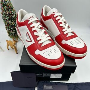 Men’s Prada downtown logo low top sneakers size 12.5 made in Italy